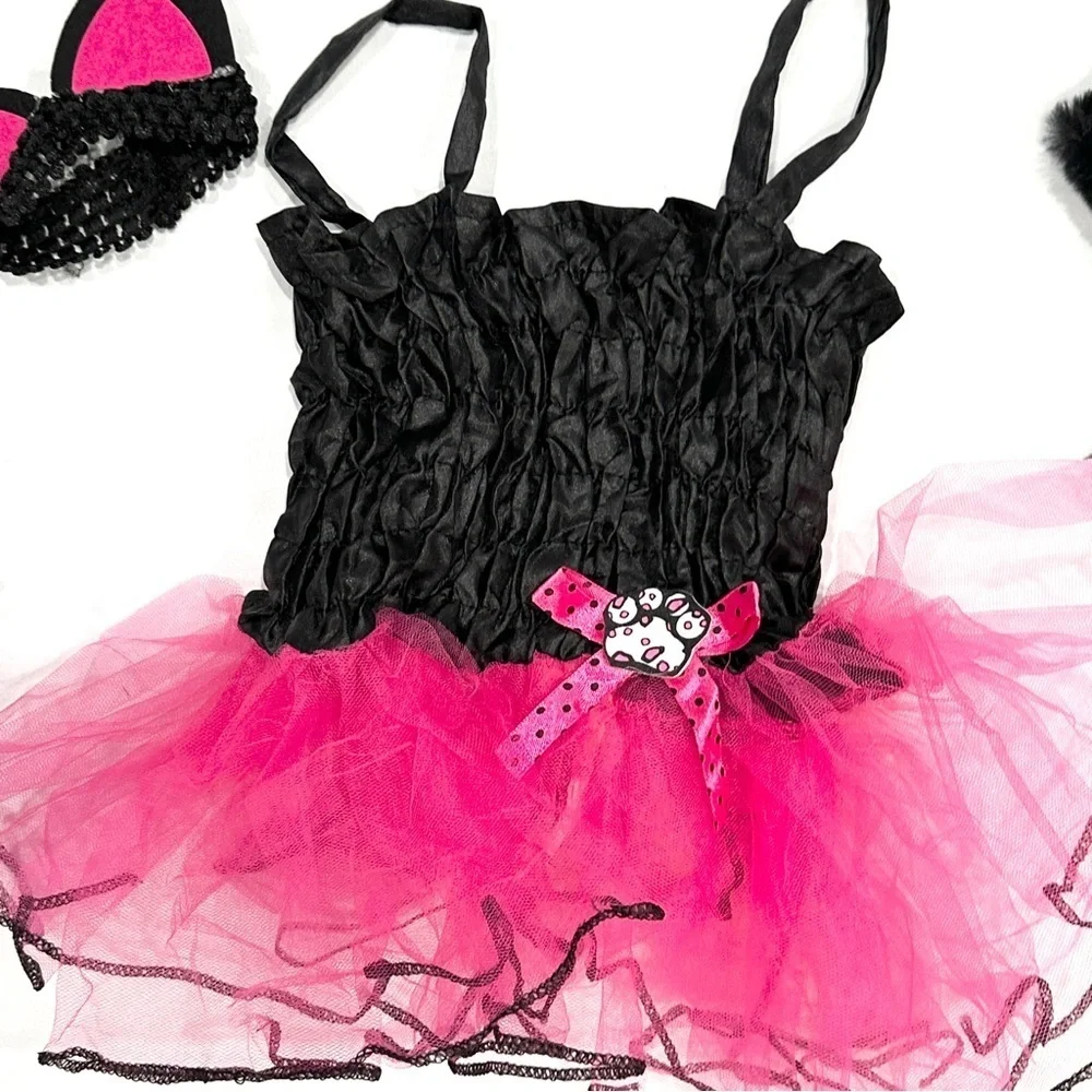 Rubie's Infant Toddler 4pc Cat Tutu Halloween Cosplay Costume
